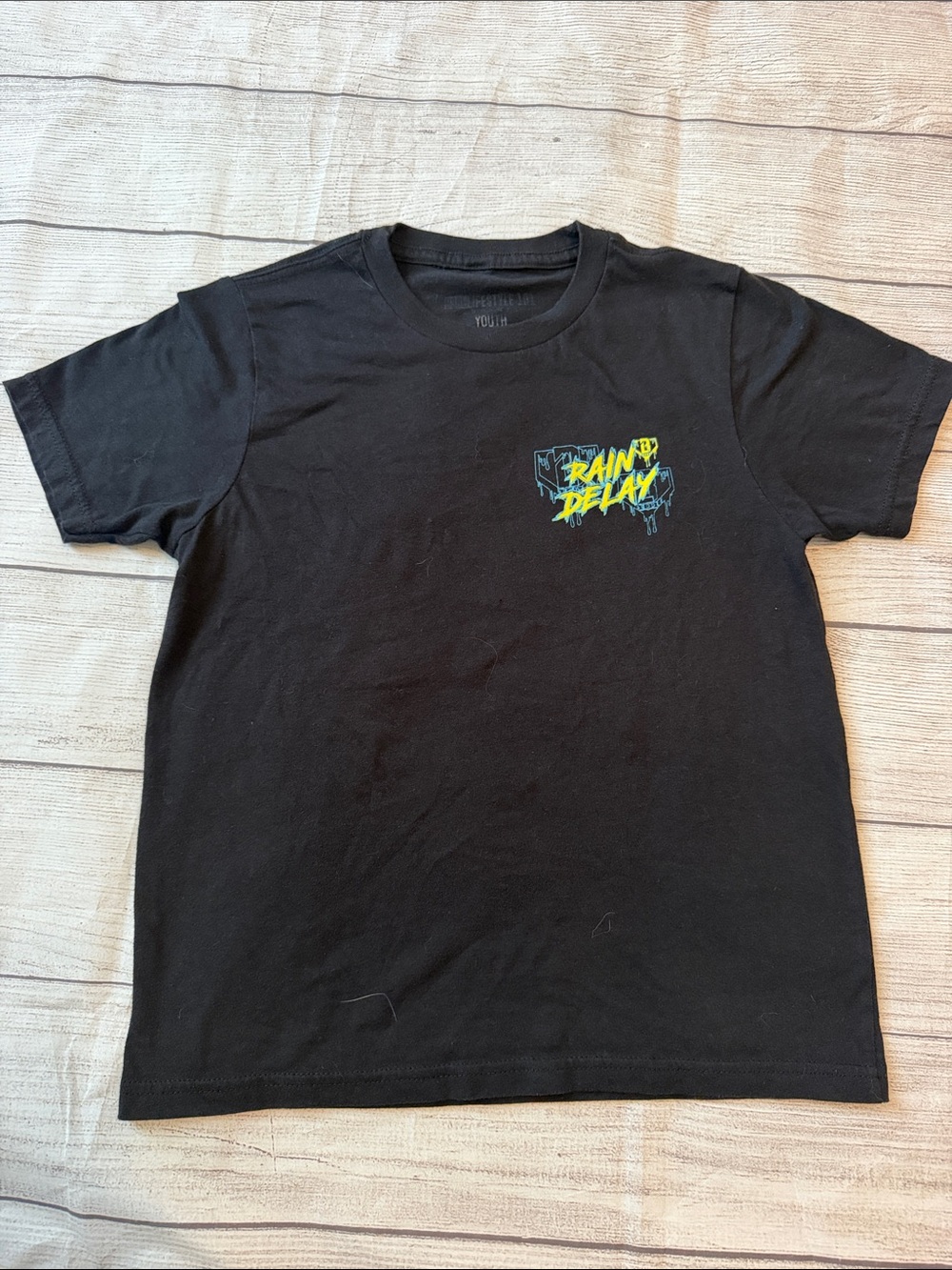 Boys Baseball Lifestyle Tee Y- Medium